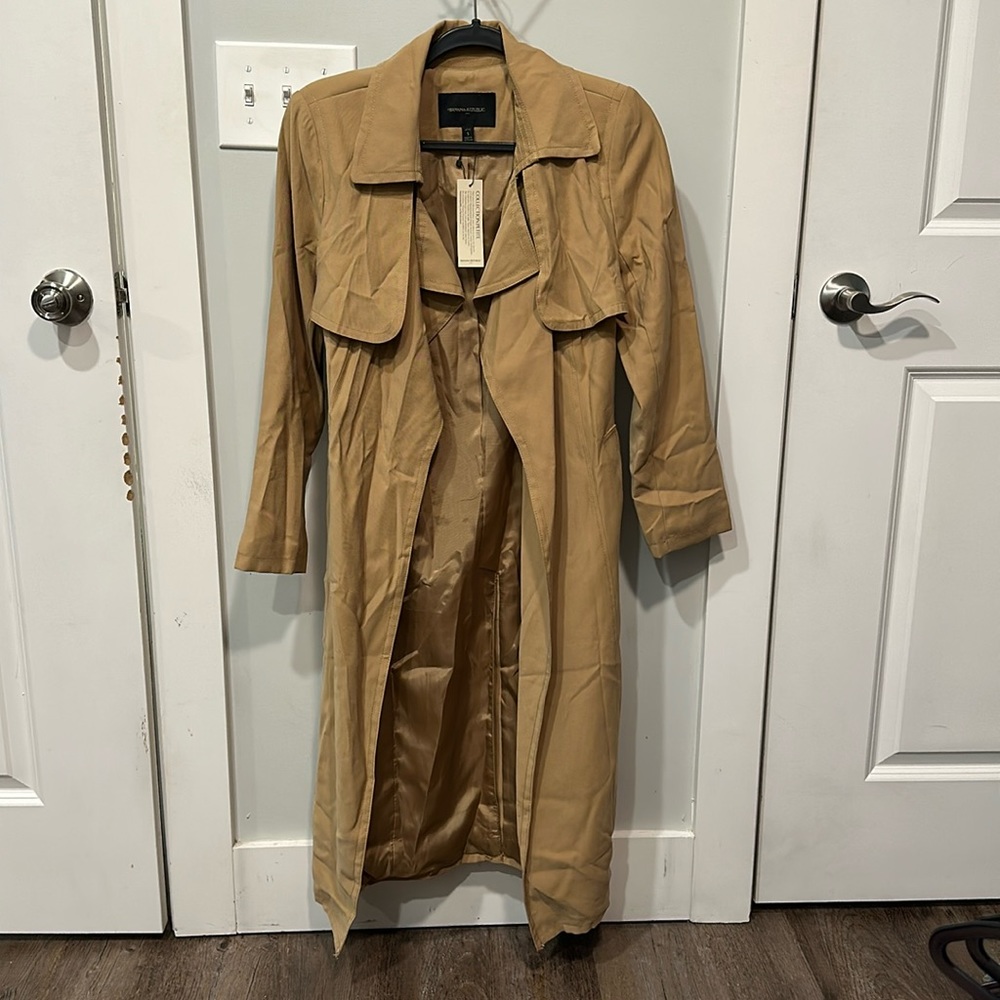 Banana republic khaki trench coat